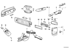 Различные огни