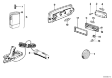 Светильник салона/фонарь подсв.ном.знака