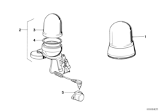 Вращающийся проблесковый фонарь