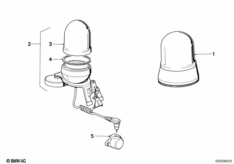 Вращающийся проблесковый фонарь