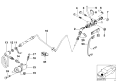 Привод управления сцеплением