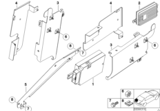 Детали багажного отделения SA 627