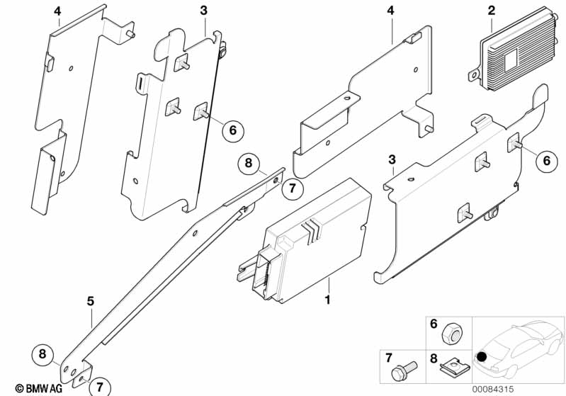 Детали багажного отделения SA 627