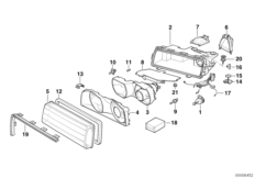 Детали фары