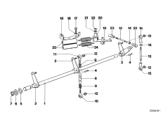 Привод педали акселератора/рычаги и тяги