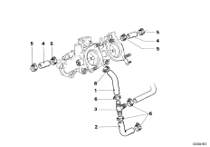 Колено шланга