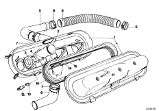 Глушитель шума всасывания воздуха