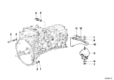 Крепление КПП