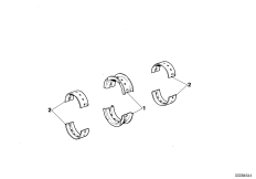 Подшипники коленчатого вала