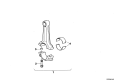 Шатун/шатунный подшипник