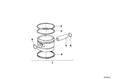 Детали поршня