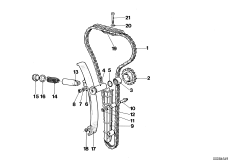 Прив.цепь/планка натяжит./планка успок.