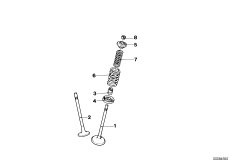 Впуск./выпуск.клапан мех.клап.газораспр.