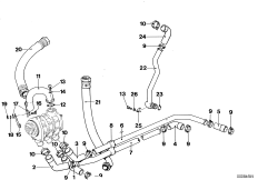 Трубопроводы смазочной системы