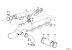 Штуцер системы охлаждения