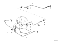 Трубопровод тормозного привода