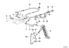 Привод педали акселератора