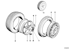 дисковое колесо легкосплавное