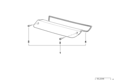 Фонарь указат.поворота/комплект уплотн.