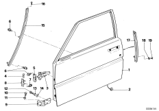 передняя дверь