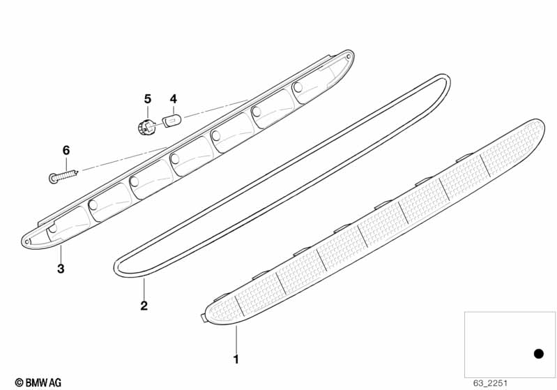 Третий фонарь стоп-сигнала