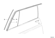 Декоративная планка водосточного желобка