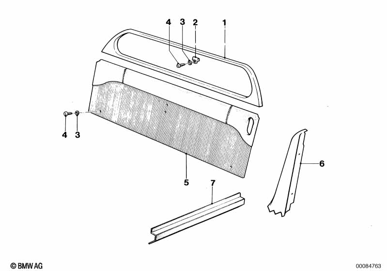 Облицовка задней части