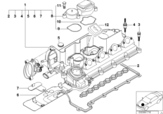Крышка головки блока цилиндров