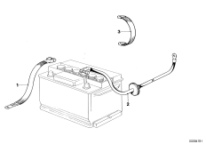 Провод батареи/кабель на массу