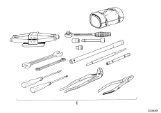 Бортовой инструмент/ домкрат