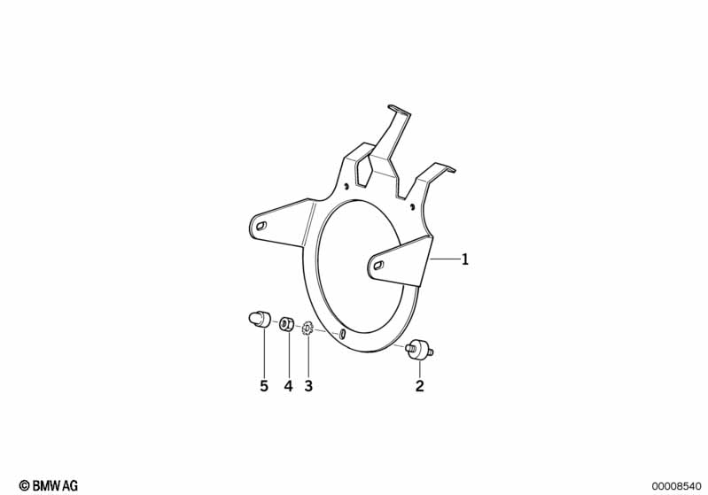 Кронштейн фары