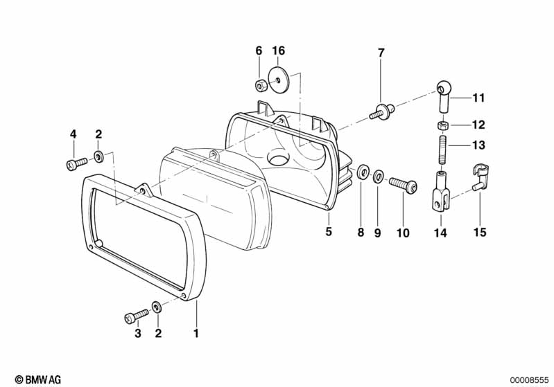 Детали фары