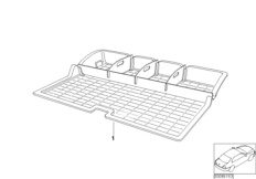 коврик для багажника