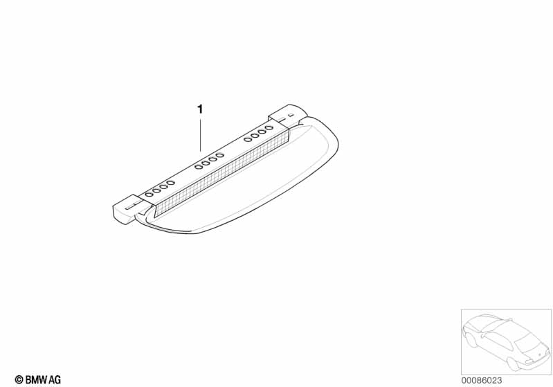 Третий фонарь стоп-сигнала