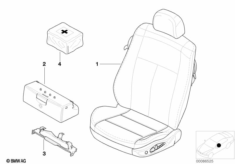 Сиденье Пд в сборе