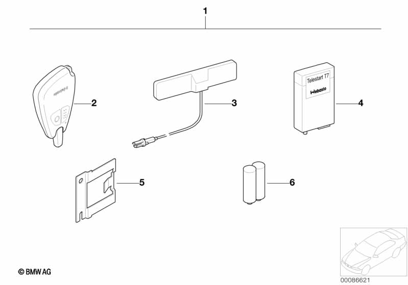 Комплект дооснащ. ДУ автон.сист.отоплен.
