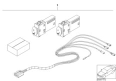 Комплект дооснащения обогрева сиденья Пд