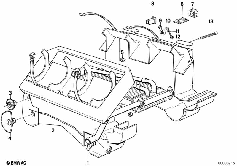 Детали отопителя