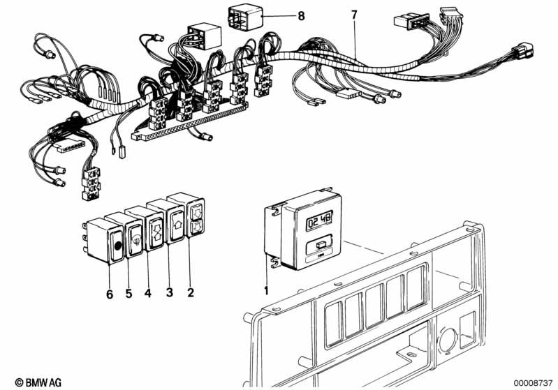 Панель переключ.сист.отопл./пучок пров.