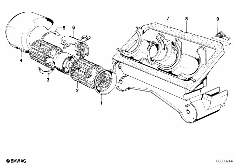 Детали отопителя