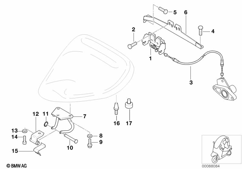 Доп.элементы/фиксатор сиденья водителя