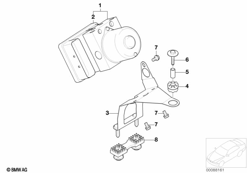 Гидроагрегат ASC/ЭБУ/кронштейн