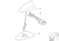 Детали многоканальной телеф.антенны