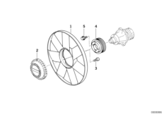 Сист.охлажд.-вентилятор/муфта прив.вент.