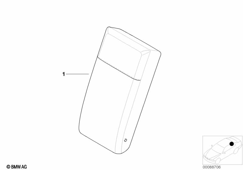 Индивидуальный задний подлокотник кожа