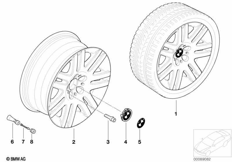 Колесный болт Schwarz