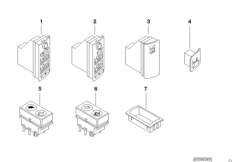 Выключатель cтеклоподъемника