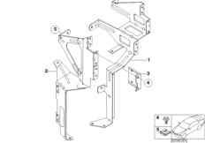 Элементы крепления CD-чейнджера