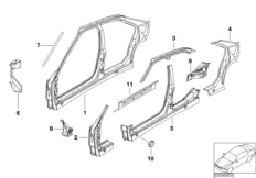 боковой каркас