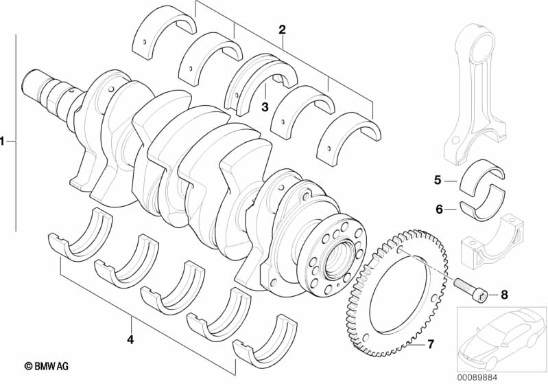 кривош.-шат.мех.-колен.вал/ вклад.подш.
